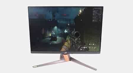 Screen and features of Asus ROG Swift 360 Hz PG259QNR