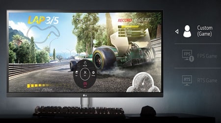 Dynamic Action Sync for Gamers of LG 34WK650-W