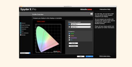 Datacolor SpyderX Pro Monitor and Analyses Performance