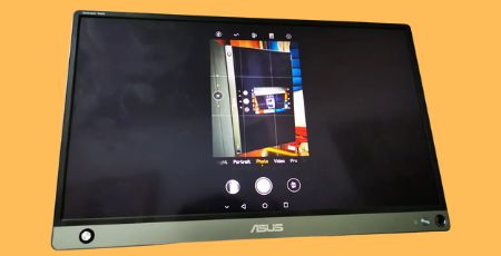 Larger Display Estate of ASUS ZenScreen MB16AMT Monitor